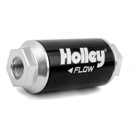 HOLLEY FUEL FLTR BLT -8AN 10 MICRON 162-554